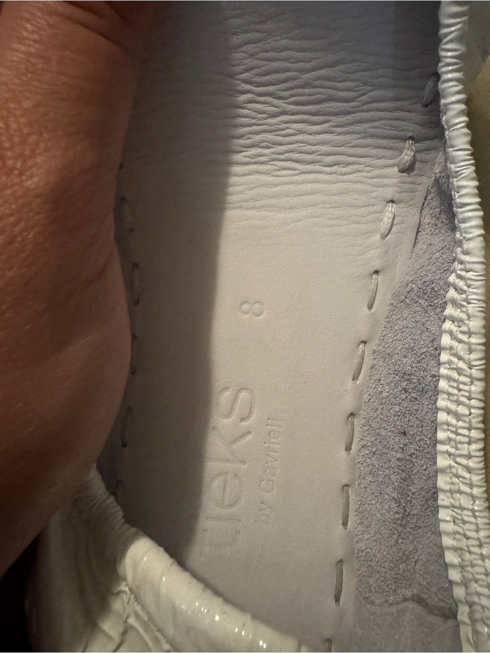 Like new white Tieks flats - Picture 11 of 12